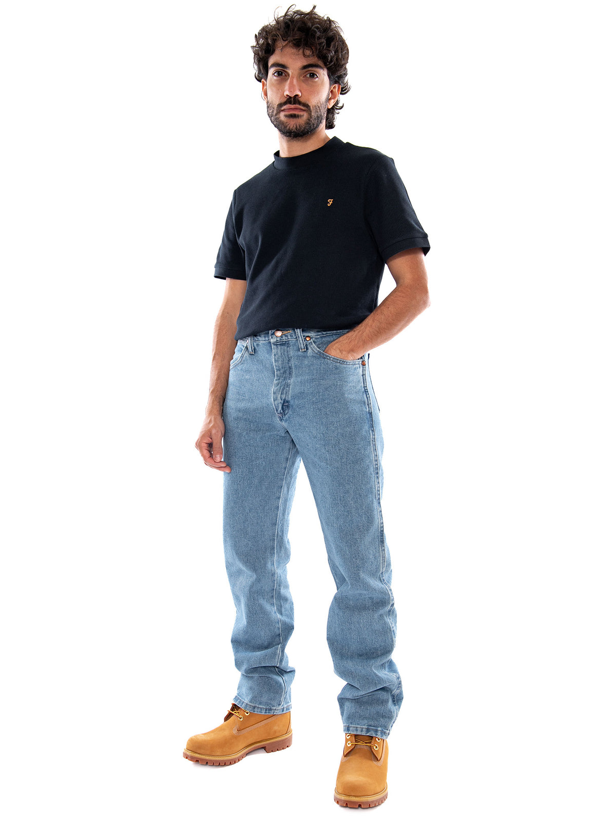Wrangler 13MWZ Antique Wash - Jeans Uomo Blu Vintage 112358497 ATW WRANGLER 