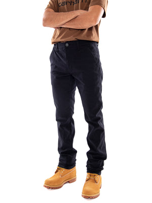 Wrangler Regular Chino Black - Pantaloni Chino Uomo Neri 112371029 BLK WRANGLER 