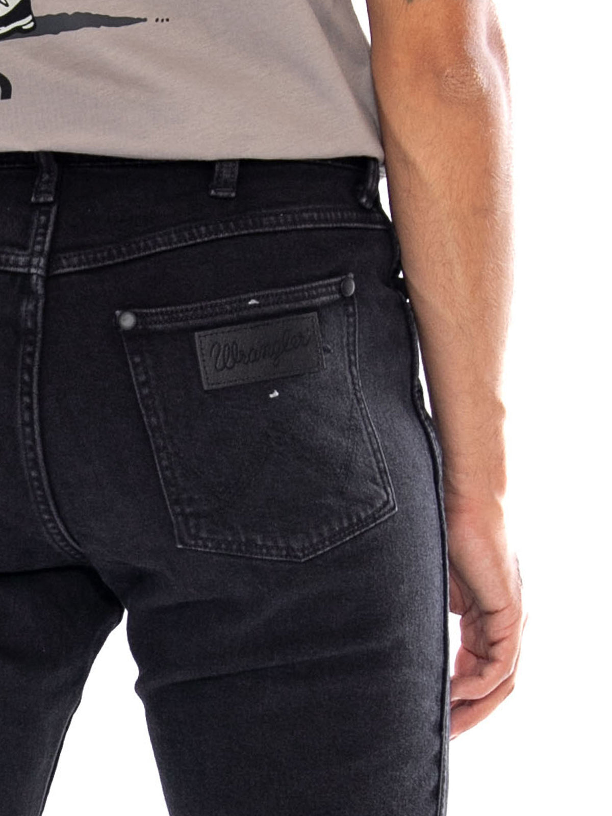 Wrangler Greensboro Black - Jeans Uomo Neri 112386853 BLK WRANGLER 