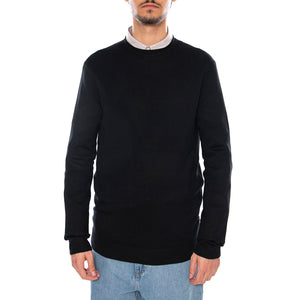 ONSWYLER Life Reg 14 LA Crew Knit Noos Black - Maglione Girocollo Uomo Nero 22020088-Black . ONLY & SONS 