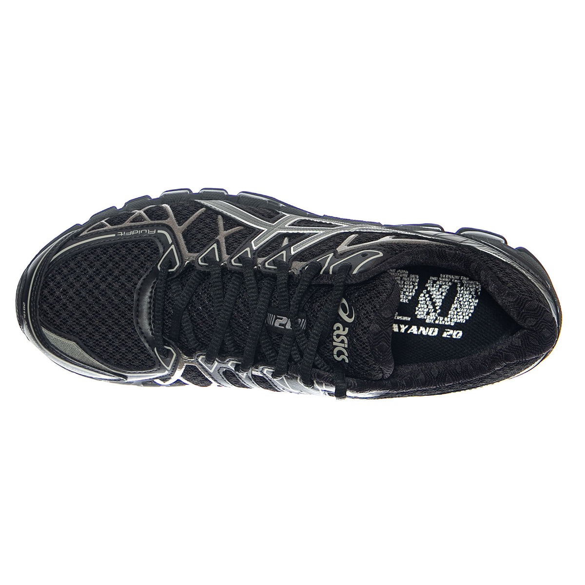 GEL-Kayano 20 - Black / Clay Grey - Scarpe Stringate Uomo Nere 1203A388-003 BLACK/CLAY GRAY ASICS 