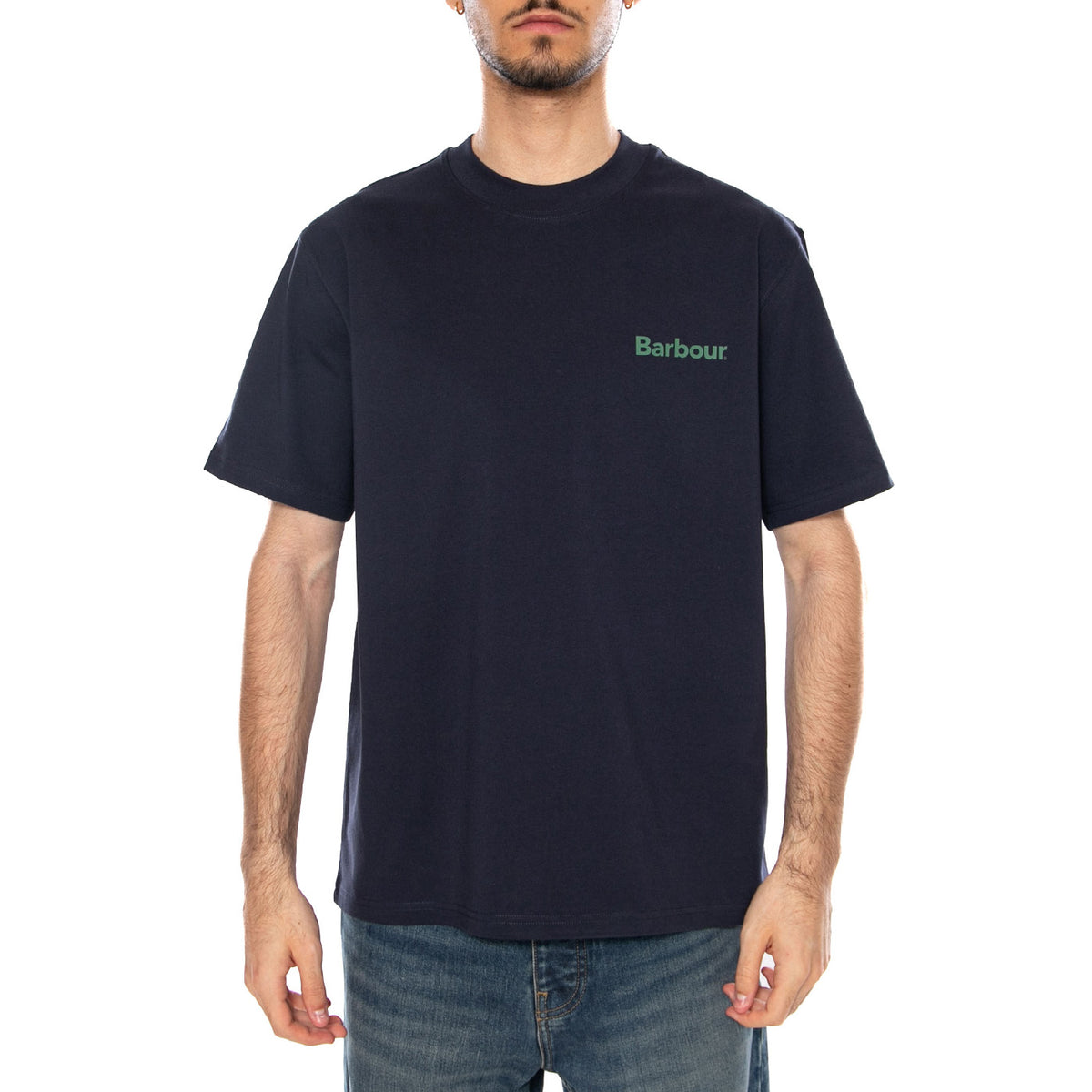 OS FIT ARCHIVE LOGO T-SHIRT NAVY - Maglietta Girocollo Uomo Blu MTS1569 NY91 BARBOUR 