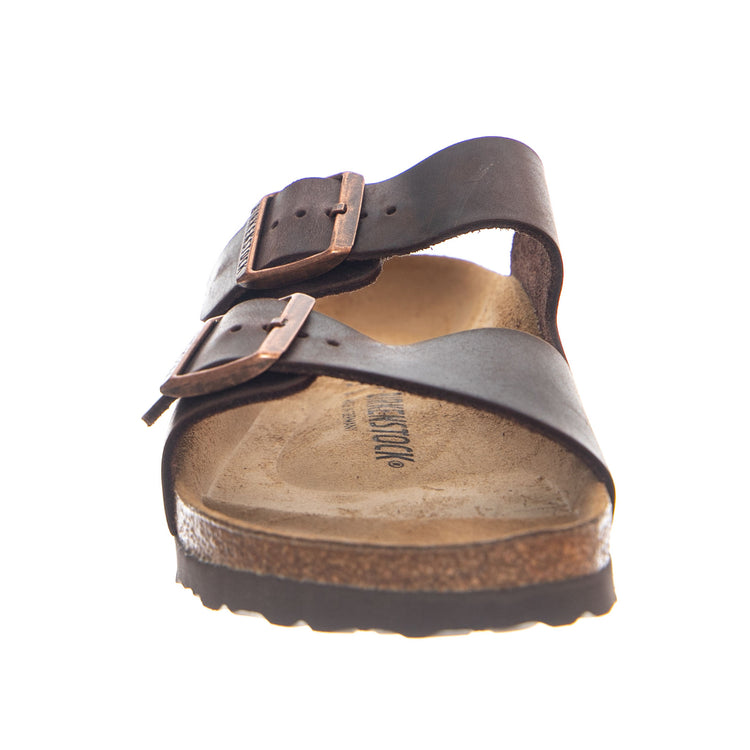 Arizona Oiled Leather Narrow Fit Habana - Sandali Uomo Marroni 052533 HBN BIRKENSTOCK 