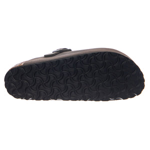 BOSTON SFB OILED LEATHER NARROW FIT IRON - Ciabatte Uomo / Donna Grigie 1013256 IRN BIRKENSTOCK 