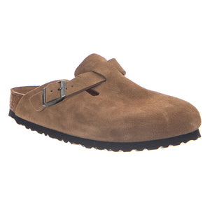 Boston SFB Dark Tea, Suede Leather - Sandali Uomo Marroni 1030861 DRT BIRKENSTOCK 