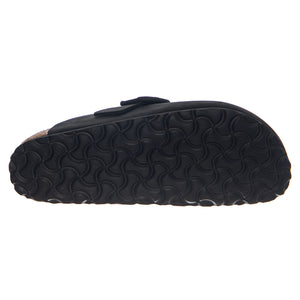 BOSTON WB NUBUCK LEATHER NARROW FIT BLACK - Sandali Uomo / Donna Neri 1031575 BLK BIRKENSTOCK 