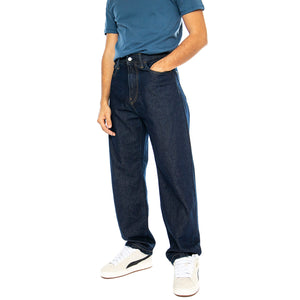 LANDON PANT BLUE RINSED- Pantaloni Denim Jeans Uomo Blu I030468 0102 CARHARTT WIP 