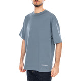 S/S Link Script T-Shirt Velvet Blue / White - T-Shirt Ras du Cou Homme Bleu Homme CARHARTT WIP