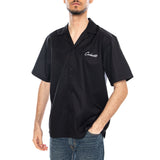Chemise S/S Delray Black - Chemise Manches Courtes Homme Noire CARHARTT WIP