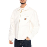 Detroit Jacket Wax / Waz - Veste avec Zip Homme Blanc CARHARTT WIP