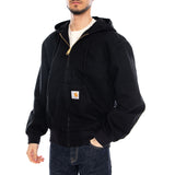 CARHARTT WIP OG Active Jacket Black - Blouson à Capuche et Zip Homme Noir