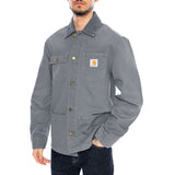 Michigan Coat Cozy Blue / Cozy Blue - Veste avec Boutons Homme Bleu Homme CARHARTT WIP