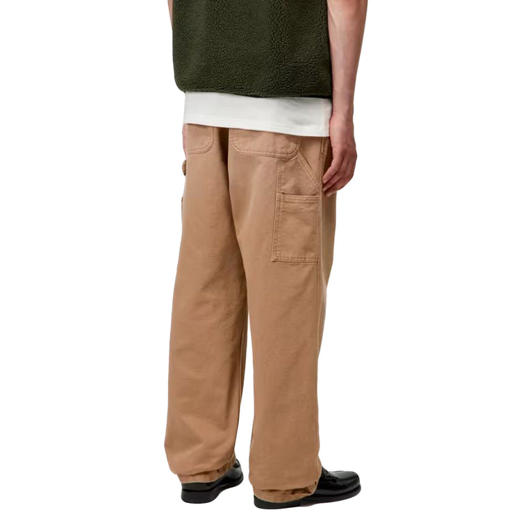SINGLE KNEE PANT HAMILTON BROWN, STONE CANVAS - Pantaloni Larghi Uomo Beige I034798 HZ4O CARHARTT WIP 