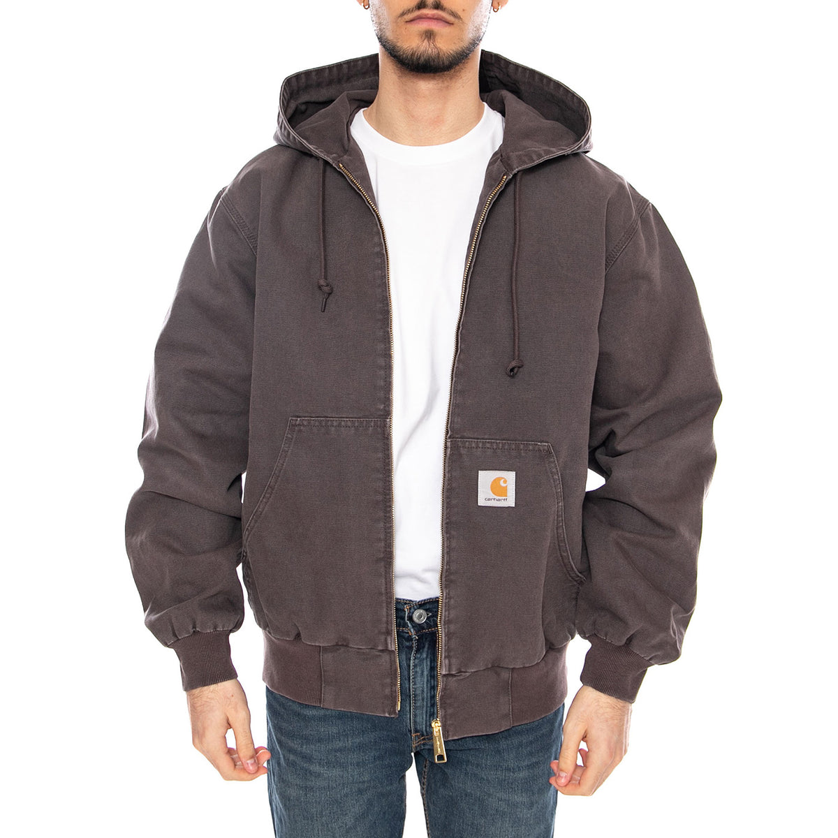 OG Active Jacket Shale - Giacca con Cappuccio Uomo Marrone I034820 3IS4O CARHARTT WIP 