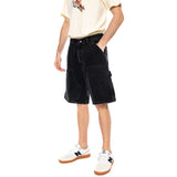 Double Knee Short Black - Bermuda Uomo Neri Uomo CARHARTT WIP