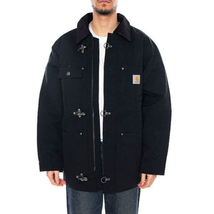 ADAIR COAT BLACK / BLACK - Giacca Uomo Nera I035969 00EXX CARHARTT WIP 