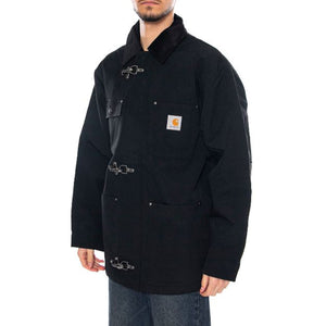 ADAIR COAT BLACK / BLACK - Giacca Uomo Nera I035969 00EXX CARHARTT WIP 