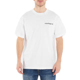 S/S ARCHIVE SCRIPT T-SHIRT WHITE - T-Shirt Col Rond Homme Blanc CARHARTT WIP
