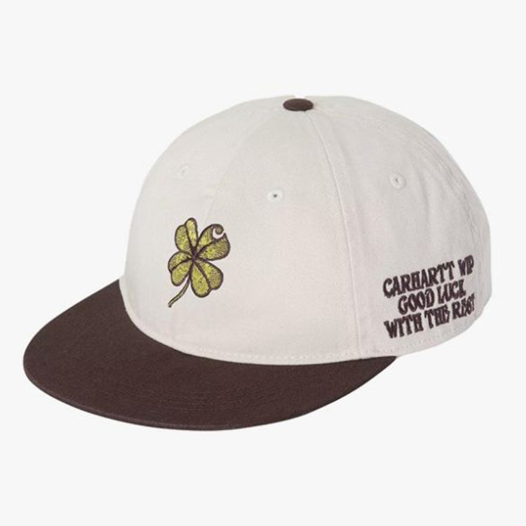 CLOVER CAP WAX / PALISANDER - Cappellino con Visiera Bianco I03602900EXX 3LIXX CARHARTT WIP 