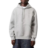 HOODED ALDA SWEAT GREY HEATHER / WHITE - Sweatshirt à Capuche Homme Gris  Homme CARHARTT WIP