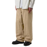 BRADY DOUBLE KNEE CHINO PANT LEATHER - Pantalon Homme Beige  Homme CARHARTT WIP