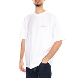 T-Shirt S/S WIP Label White - T-Shirt Uomo Collo Tondo Bianca CARHARTT WIP