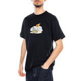 S/S Impact T-Shirt Black - T-shirt Ras-du-cou Homme Noir CARHARTT WIP