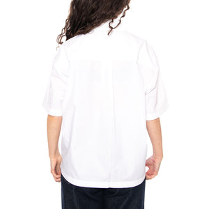 W' S/S Belmont Shirt White - Camicia Maniche Corte Donna Bianca I036277 02XX CARHARTT WIP 