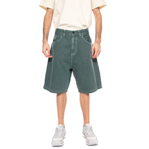 Brandon Short Velvet Green - Bermuda Uomo Verdi I036504 3GD4J CARHARTT WIP 
