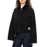 W' Prescott Jacket Black / Black - Veste Femme Noire CARHARTT WIP