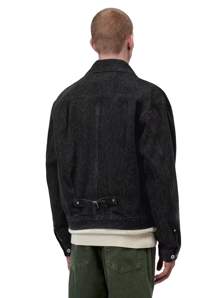 BELMAR JACKET SNAKE CAMO BLACK - Giacca Uomo Multicolore I036586 3R260 CARHARTT WIP 