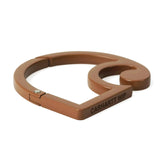 C-Logo Carabiner Brown - Porte-clés Marron  ACCESSOIRES CARHARTT WIP