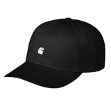 Madison Logo Cap Black / White - Casquette Noir  ACCESSOIRES CARHARTT WIP