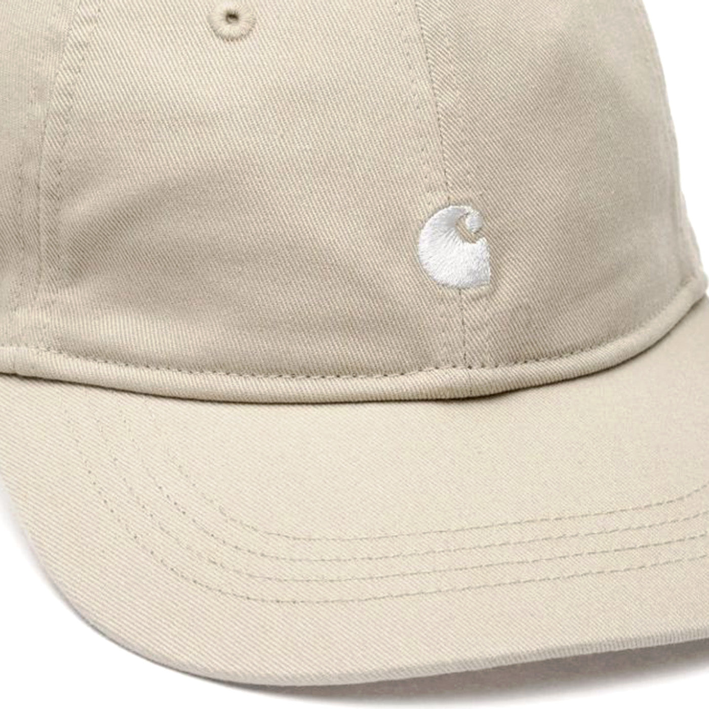 Madison Logo Cap Stone / White - Cappellino Beige I036730 3M7XX CARHARTT WIP 