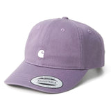 Madison Logo Cap Gentle Purple / White - Casquette Violet ACCESSOIRES CARHARTT WIP