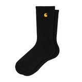 Chase Socks - Chaussettes Noires  ACCESSOIRES CARHARTT WIP