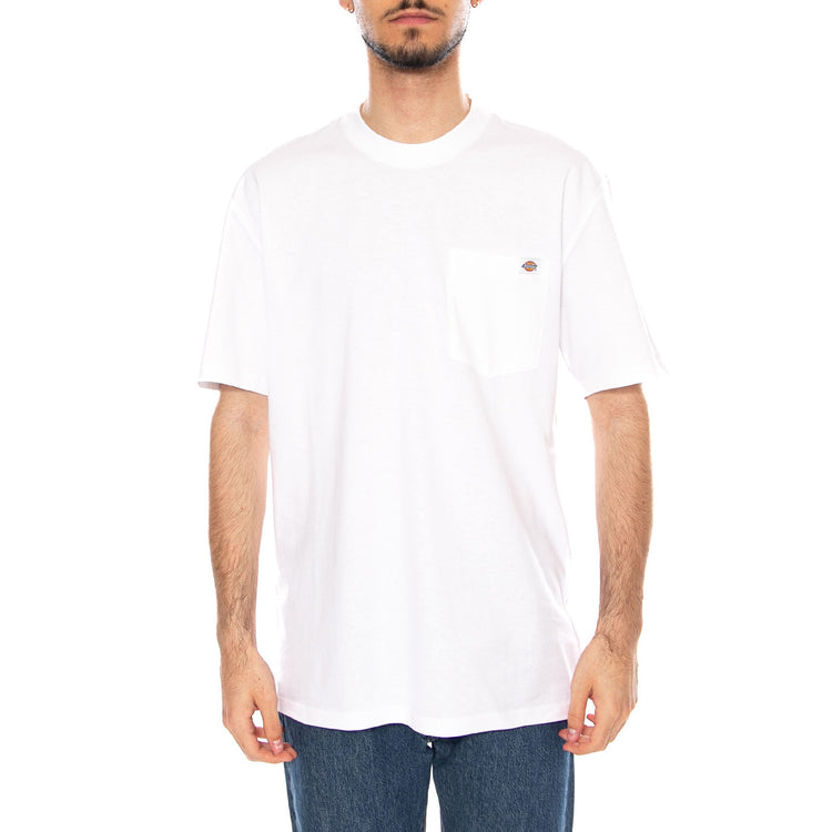 LURAY POCKET TEE SS - Maglietta Girocollo Uomo Bianca DK0A4Y FCWHX1 DICKIES 