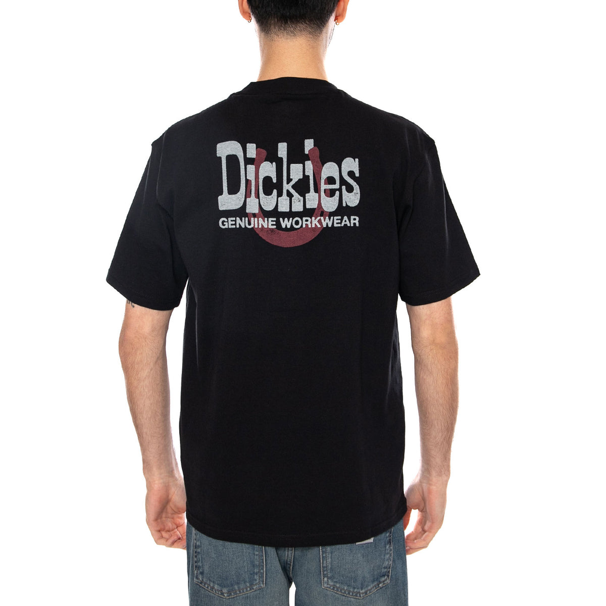 VERNAL SS TEE BLACK - Maglietta Girocollo Uomo Nera DK0A88JV BLK1 DICKIES 