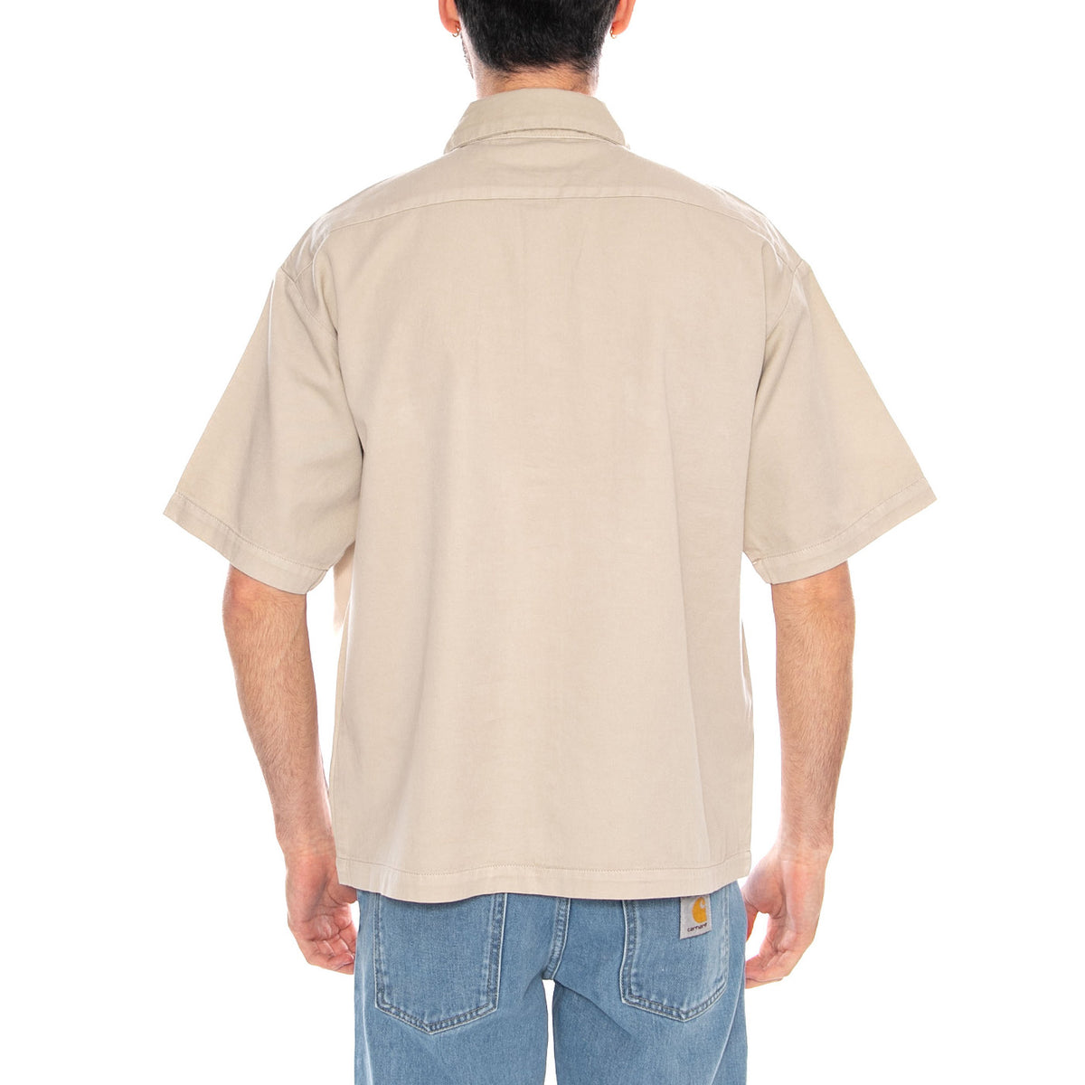 247 GD Work Shirt SS Stone - Camicia Maniche Corte Uomo Beige DK0A88N9 OST DICKIES 