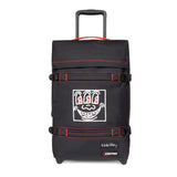TRANSIT'R S KEITHHARING3EYE - Valise à Roulettes Noire Collaboration Keith Haring ACCESSOIRES EASTPAK