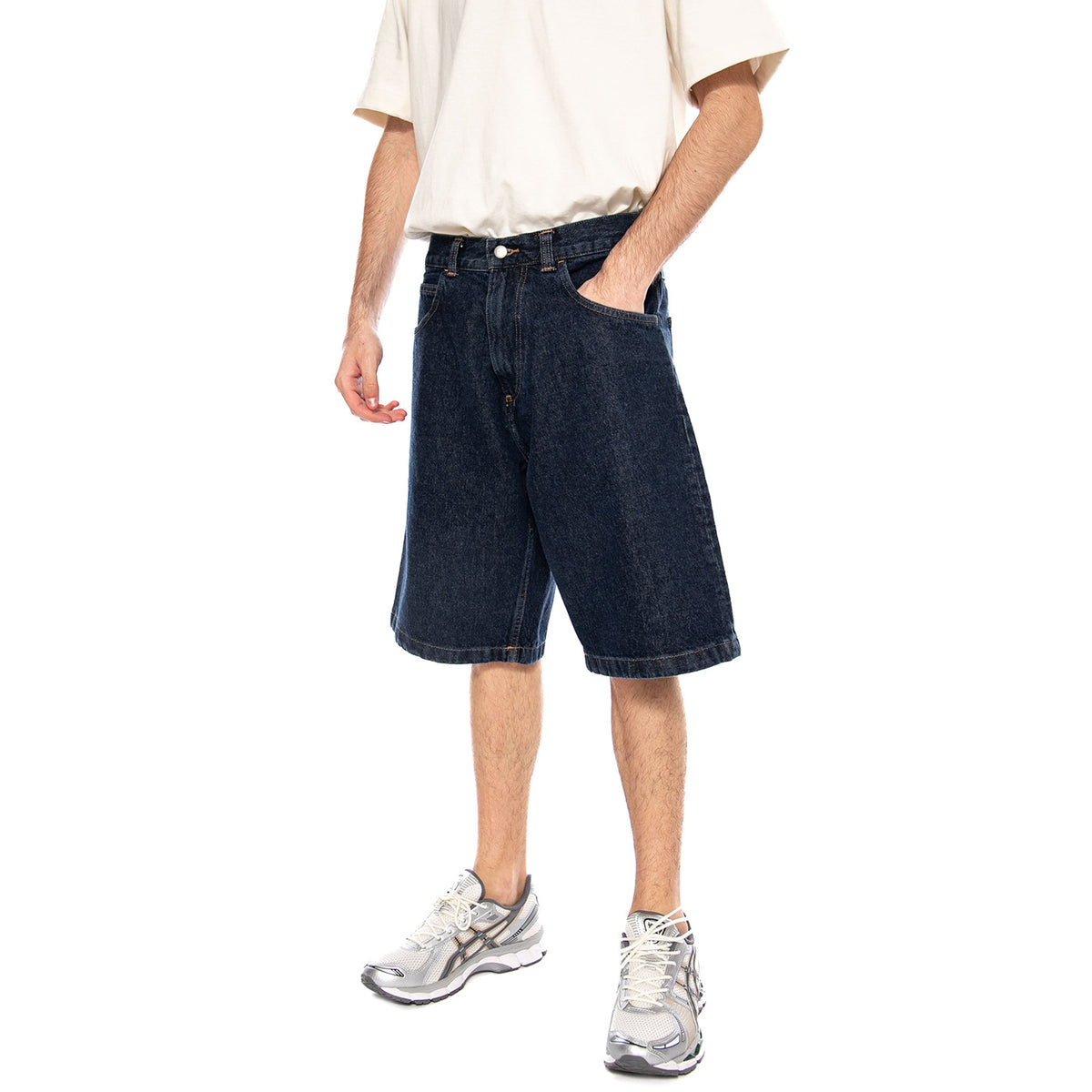 Worker Short Dark Marble Wash - Bermuda Uomo Blu I036445.01.I9. 01.I9 EDWIN 