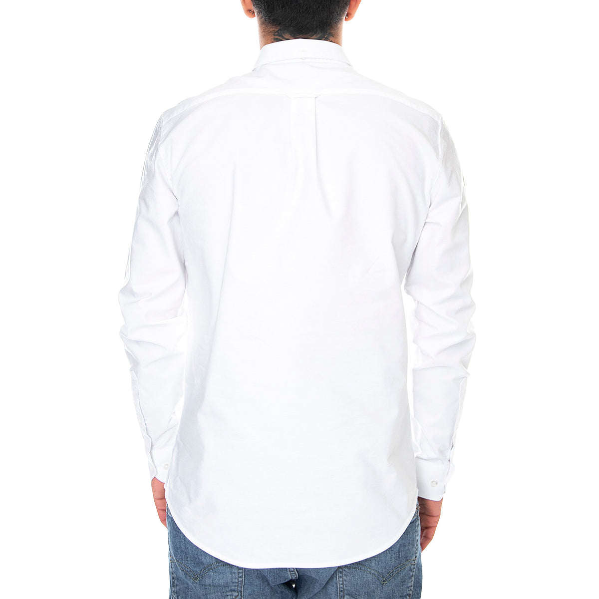 Brewer LS BD Shirt White - Camicia Uomo Bianca F4WSB060 104 FARAH 