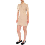 ROBE BEIGE - Robe Polo Femme Beige Femme LACOSTE
