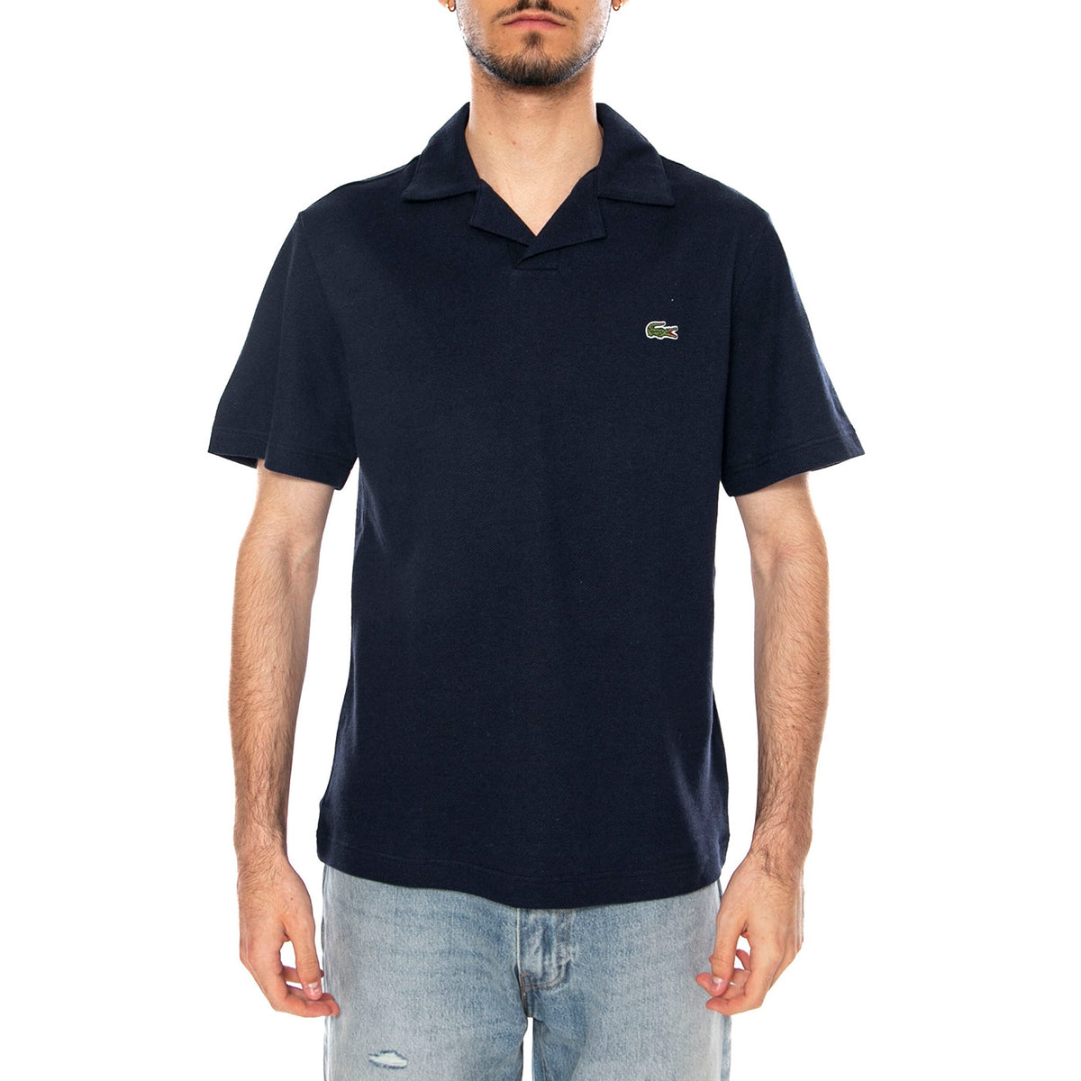 MAGLIETTA M/C BLACK - Polo Uomo Nera PH2449 166 LACOSTE 