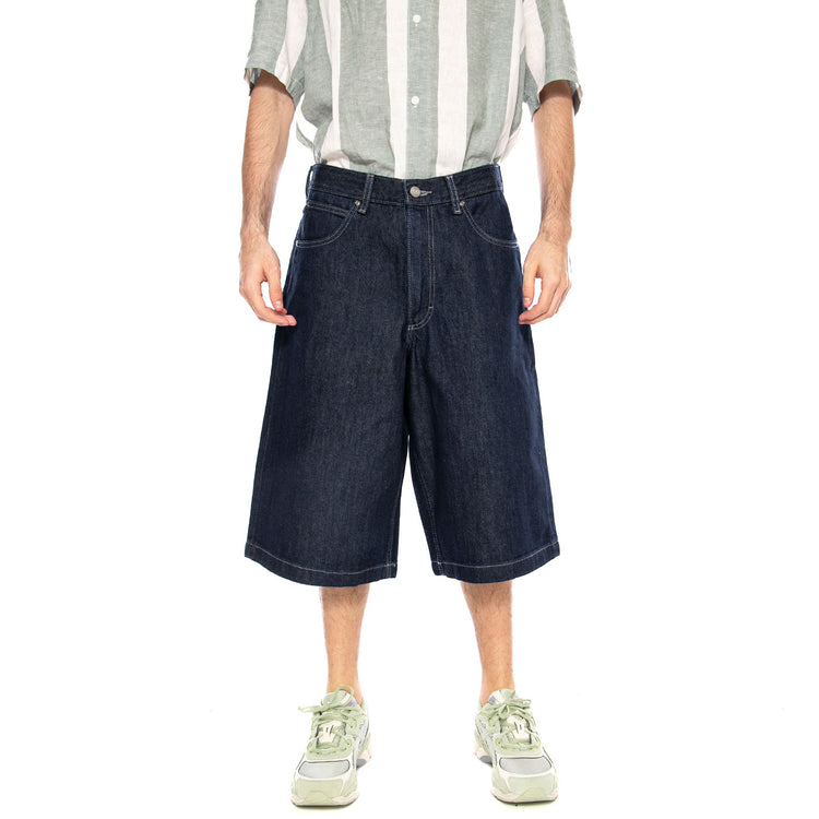 Workwear Jort Cyrus Blue - Bermuda Denim Jeans Uomo Blu 112376353 BL LEE 
