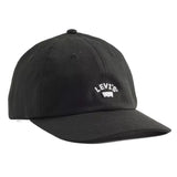 Lazy Girl Logo Cap - Caviar Seersucker Black - Casquette avec Visière  ACCESSOIRES LEVIS