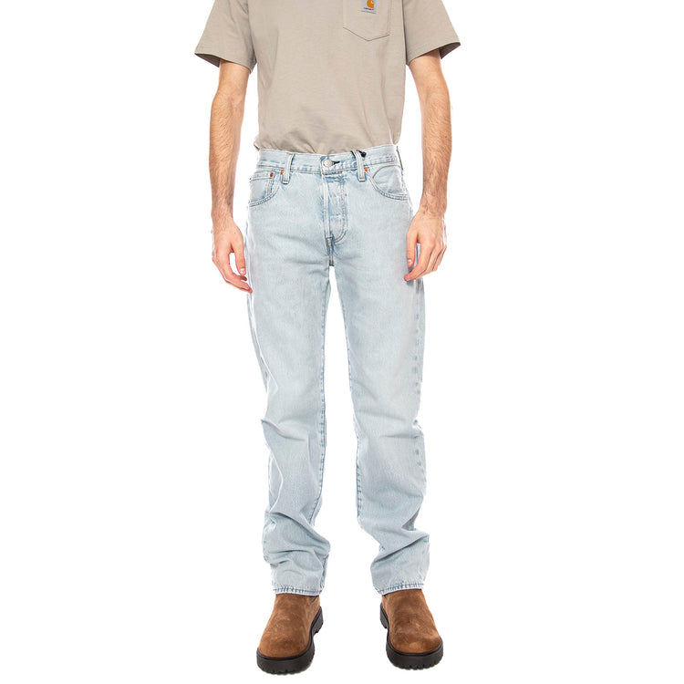 501® Levi's® Original Brightside - Denim Jeans Uomo Blu 00501-3741 Light Indigo LEVIS 