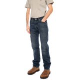 501® Levi's® Original - Chill White - Denim Jeans Homme Bleu Foncé  Homme LEVIS