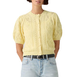 PAULINE CARDIGAN FRENCH VANILLA - Cardigan Femme Jaune Femme LEVIS