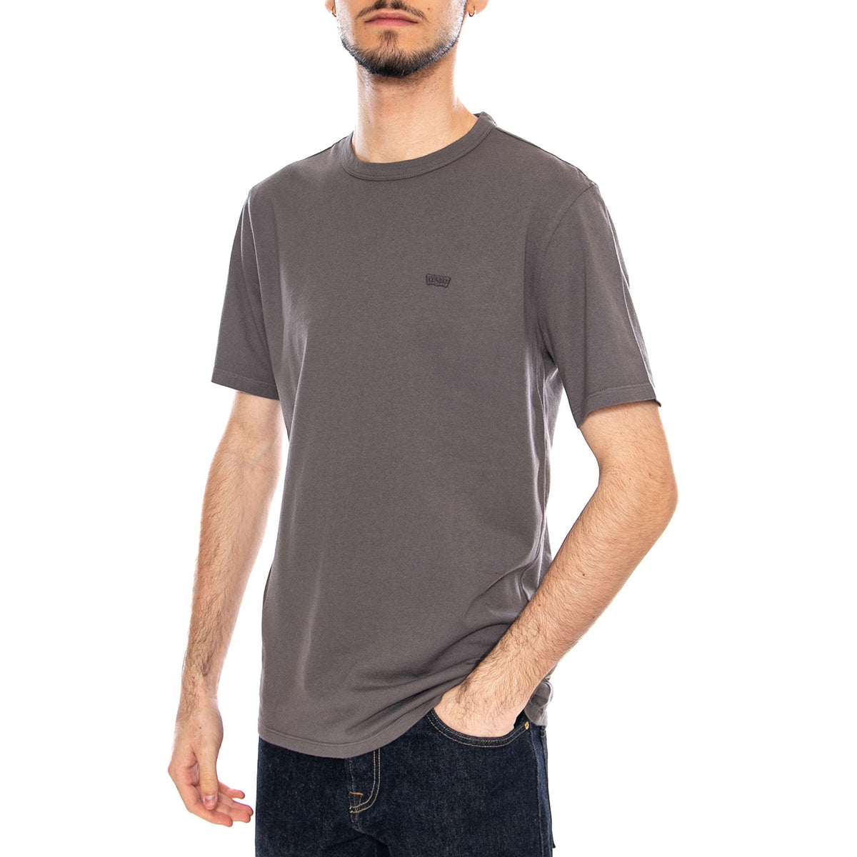 con Tee - Garment Dye Smoked Pearl Frey - Maglietta Girocollo Uomo Grigia 005GX 0007 LEVIS 